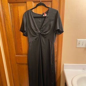 Show Me Your MuMu Black Maxi Dress: Size L